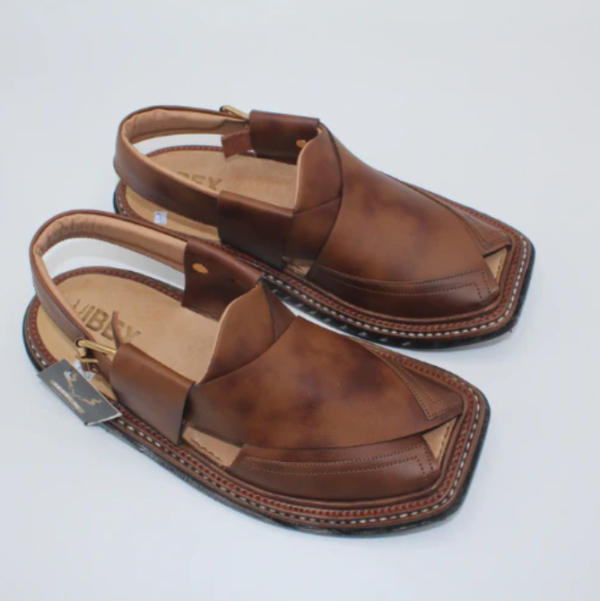 Peshawari Traditional Brown Chappals